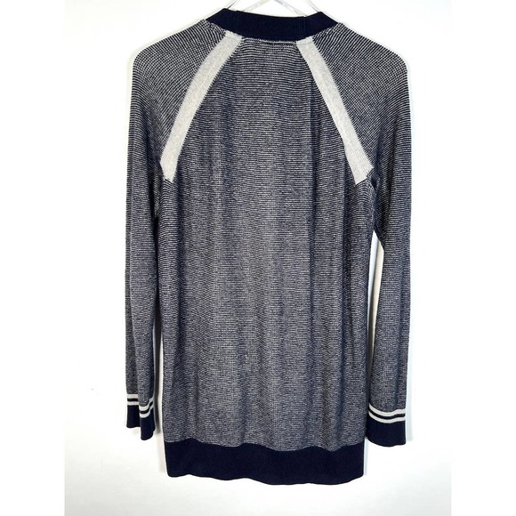 ATM Anthony Thomas Melillo Raglan Sleeve Cardigan Sweater M Cotton Cashmere - Picture 2 of 9